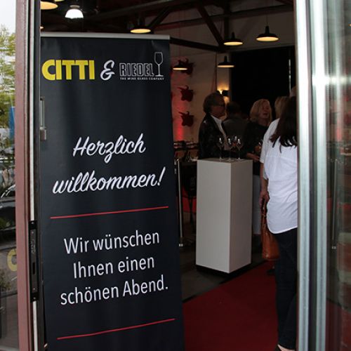 Riedel Weinglastasting-Event